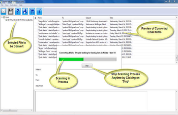 Stellar MBOX to PST Converter screenshot 3