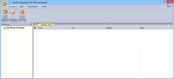 Stellar Migrator for MS Exchange screenshot
