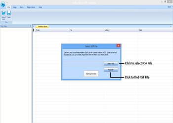 Stellar NSF to PST Converter screenshot 2