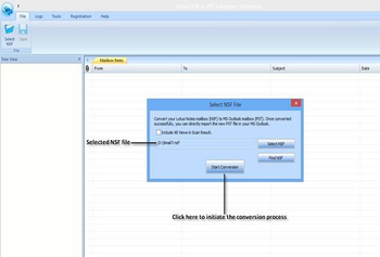 Stellar NSF to PST Converter screenshot 3