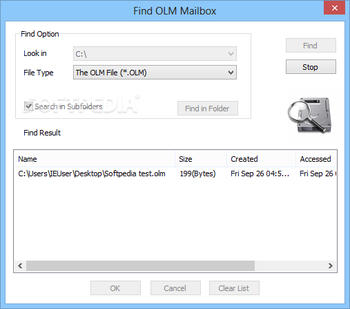 Stellar OLM To PST Converter screenshot 2