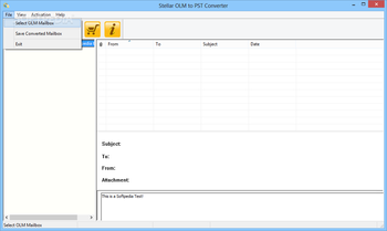 Stellar OLM To PST Converter screenshot 3