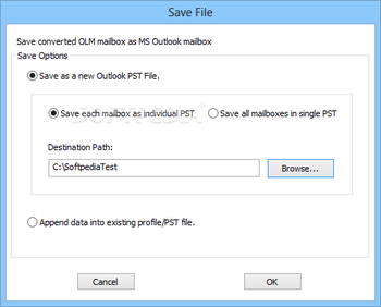 Stellar OLM To PST Converter screenshot 6