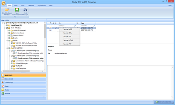 Stellar OST to PST Converter screenshot 6