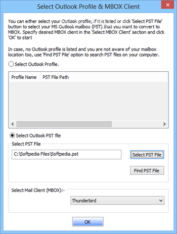 Stellar Outlook PST to MBOX Converter screenshot 2