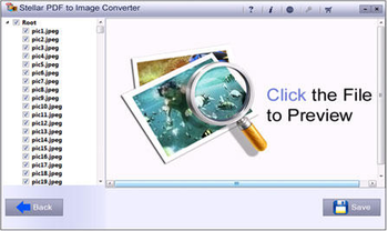 Stellar PDF to Image Converter screenshot