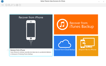 Stellar Phoenix Data Recovery for iPhone screenshot