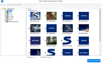 Stellar Phoenix Data Recovery for iPhone screenshot 6