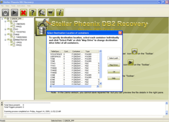 Stellar Phoenix DB2 Database Recovery Software screenshot