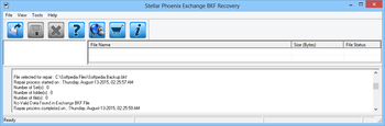 Stellar Phoenix Exchange BKF Recovery screenshot