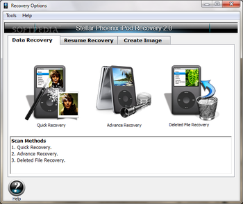 Stellar Phoenix iPod Recovery screenshot