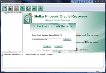 Stellar Phoenix Oracle Recovery screenshot