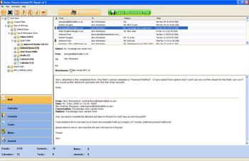 Stellar Phoenix Outlook PST Repair screenshot