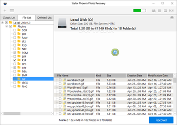 Stellar Phoenix Photo Recovery screenshot 4