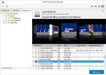 Stellar Phoenix Photo Recovery screenshot 6