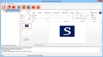 Stellar Phoenix PowerPoint Repair (formerly Stellar Phoenix PowerPoint Recovery) screenshot