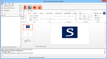 Stellar Phoenix PowerPoint Repair (formerly Stellar Phoenix PowerPoint Recovery) screenshot 2