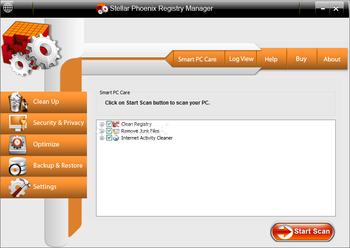 Stellar Phoenix Registry Manager screenshot