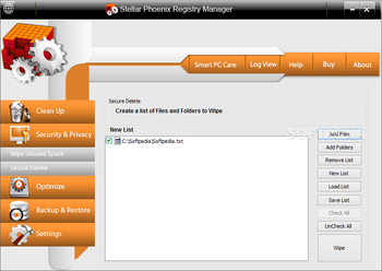 Stellar Phoenix Registry Manager screenshot 5