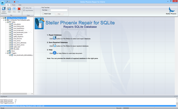 Stellar Phoenix Repair for SQLite screenshot 2