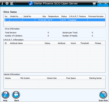 Stellar Phoenix SCO Open Server screenshot 6
