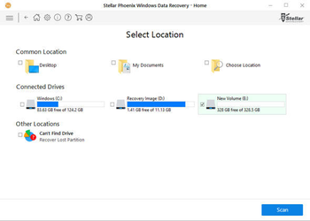 Stellar Phoenix Windows Data Recovery screenshot