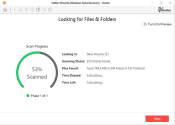 Stellar Phoenix Windows Data Recovery screenshot 2