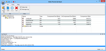 Stellar Phoenix Zip Repair screenshot 2