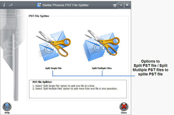 Stellar PST Splitter screenshot 5