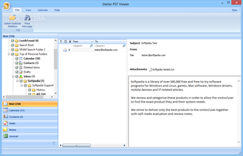 Stellar PST Viewer screenshot