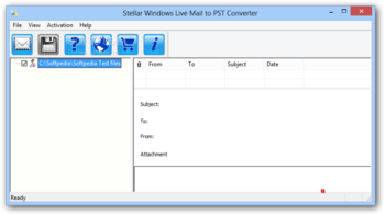 Stellar Windows Live Mail to PST Converter screenshot