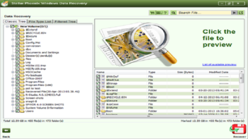 Stellar Windows Phoenix Data Recovery Free screenshot