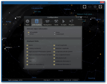Stellarium screenshot 13