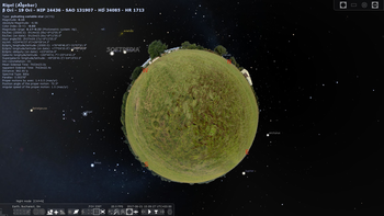 Stellarium screenshot 2