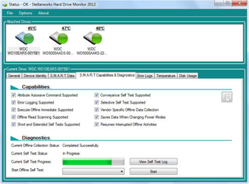 Stellarworks Hard Drive Monitor 2012 screenshot 3