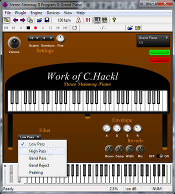 Stereo Steinway Piano screenshot 2