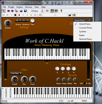 Stereo Steinway Piano screenshot 4