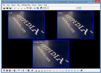 StereoMovie Maker screenshot