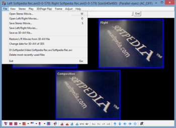StereoMovie Maker screenshot 2