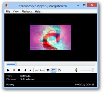 Stereoscopic Player screenshot