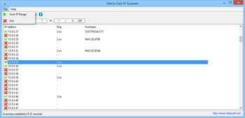 SterJo Fast IP Scanner screenshot 2