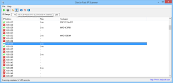 SterJo Fast IP Scanner screenshot 4