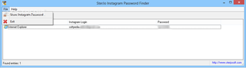 SterJo Instagram Password Finder screenshot 2