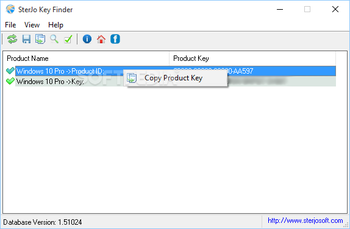 SterJo Key Finder Portable screenshot