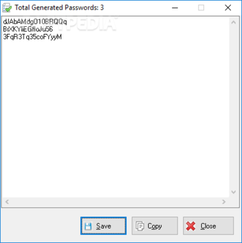 SterJo Strong Password Generator screenshot 2