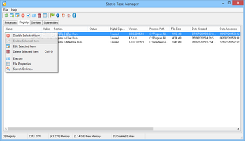 SterJo Task Manager Portable screenshot 2