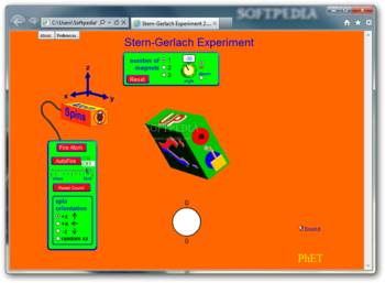 Stern-Gerlach Experiment screenshot