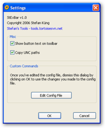 StExBar screenshot 2
