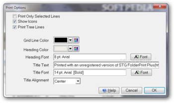 STG FolderPrint Plus screenshot 4