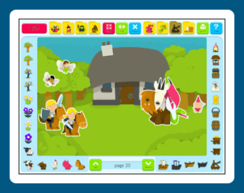 Sticker Book 2: Fantasy World screenshot